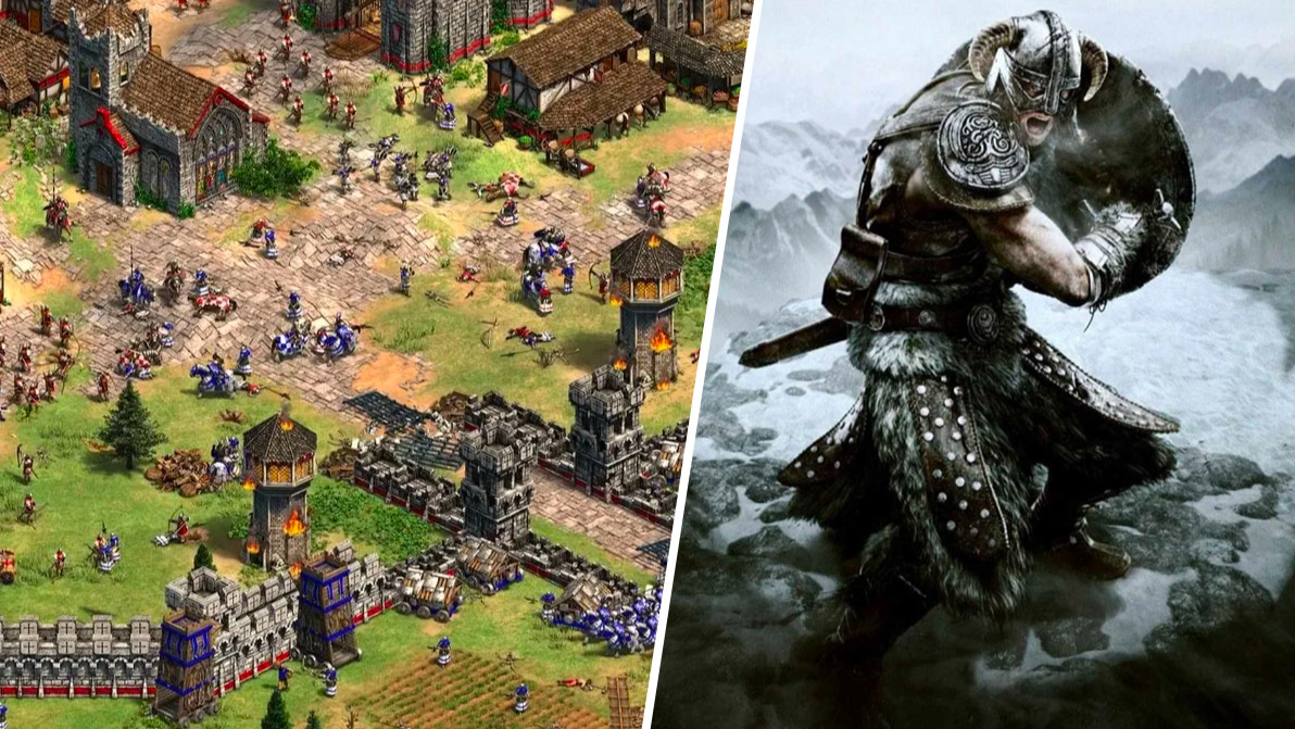 Skyrim Fan Recreates Entire Game in Age of Empires 2 - IGN