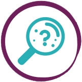 Icon of magnifying glass