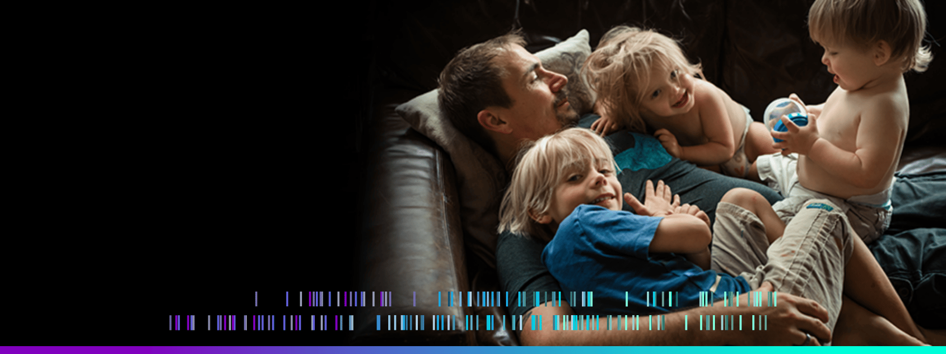 dad-with-three-kids-laughing Dad with three kids laughing on a couch