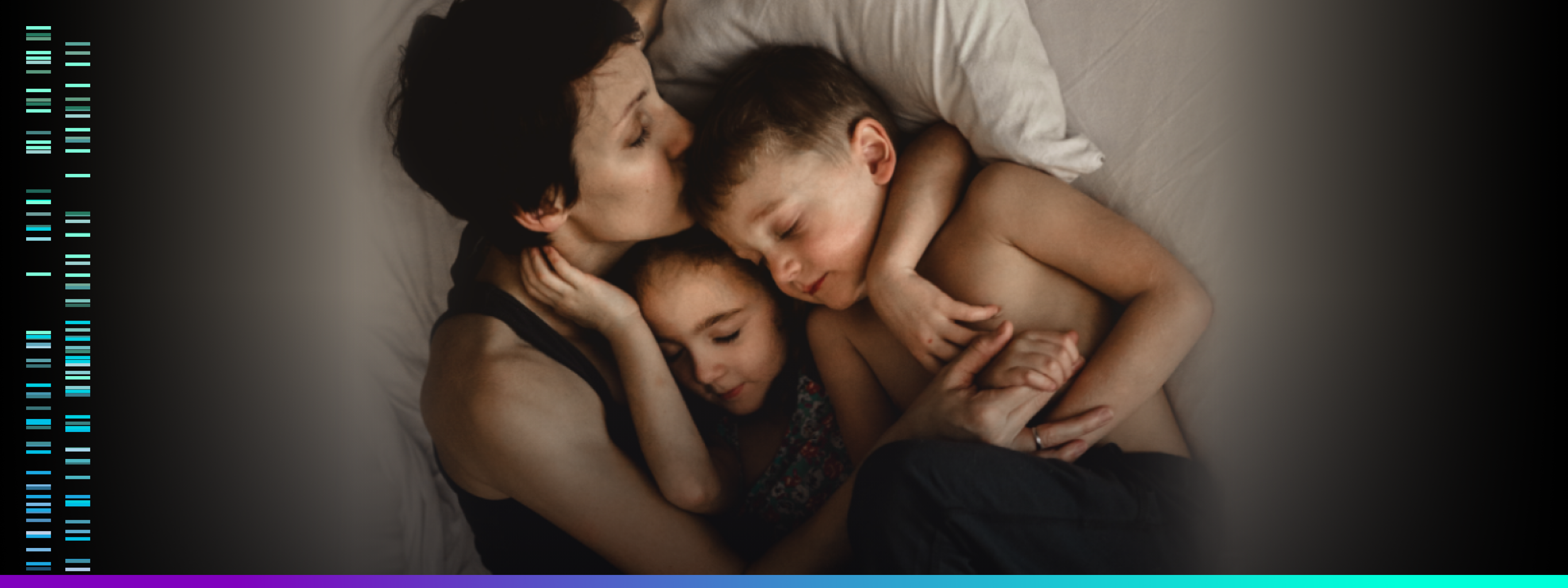 Our genes gave us button noses, brown hair and vision loss