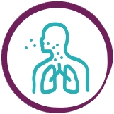 Icon showing a human torso