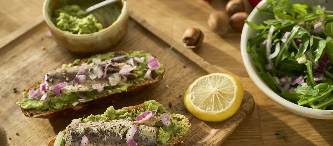 Baked Sardines with Herbs and Lemon