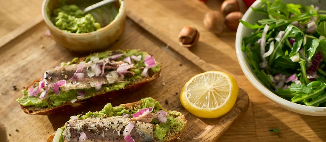 Baked Sardines with Herbs and Lemon