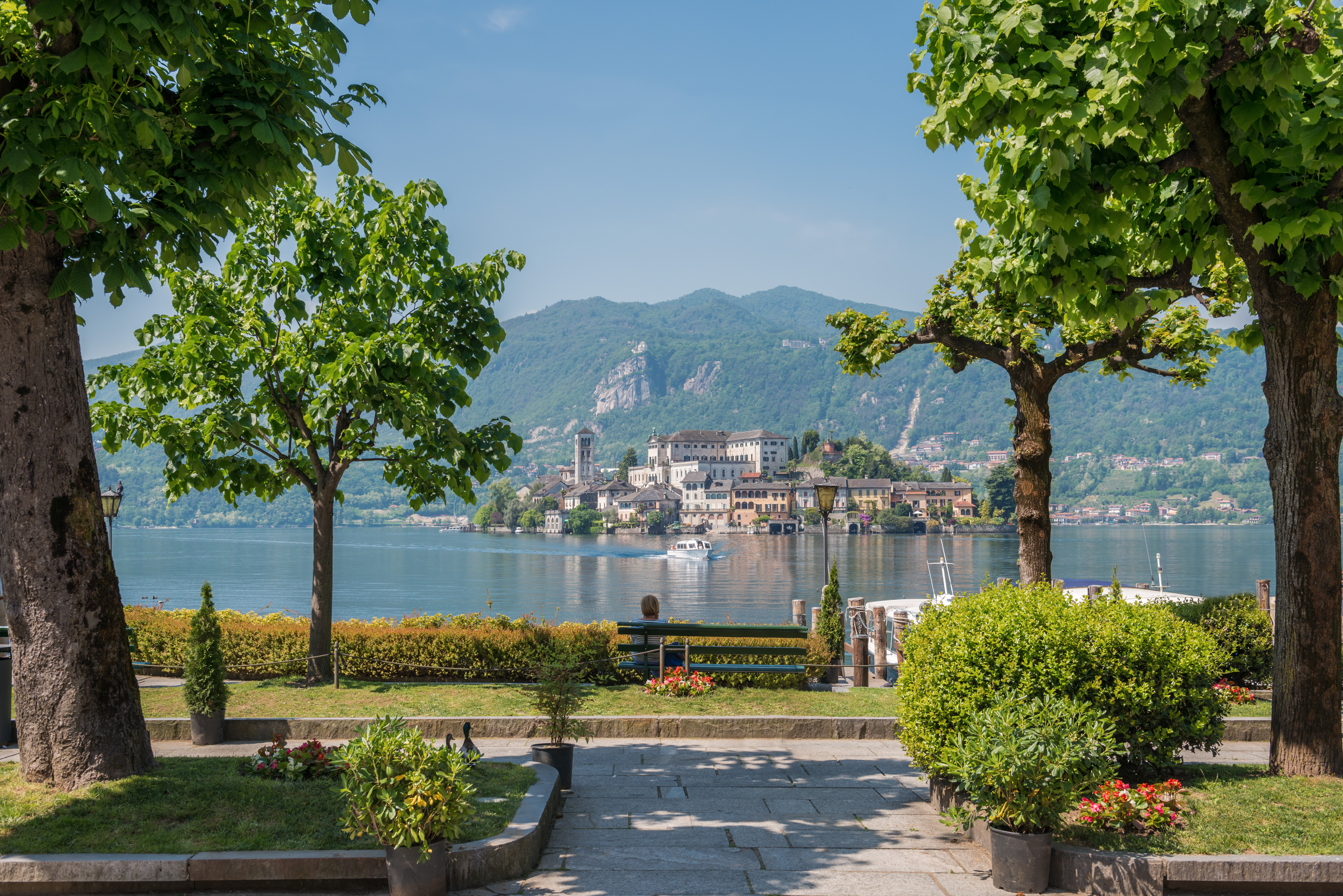 Let romance blossom in Orta San Giulio, where every piazza tells a tale of passion