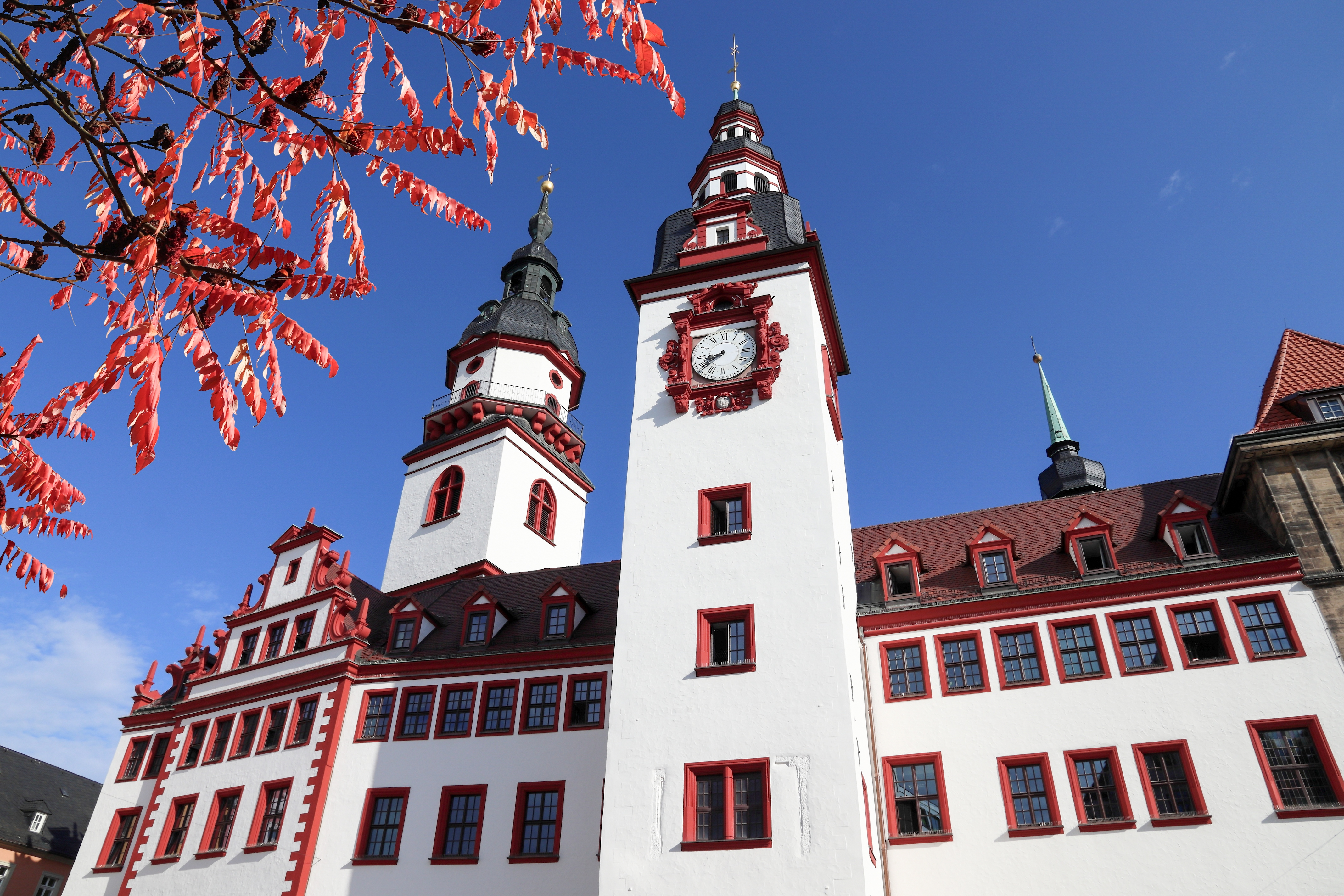 Take a walking tour in Chemnitz to see the Old Town Hall