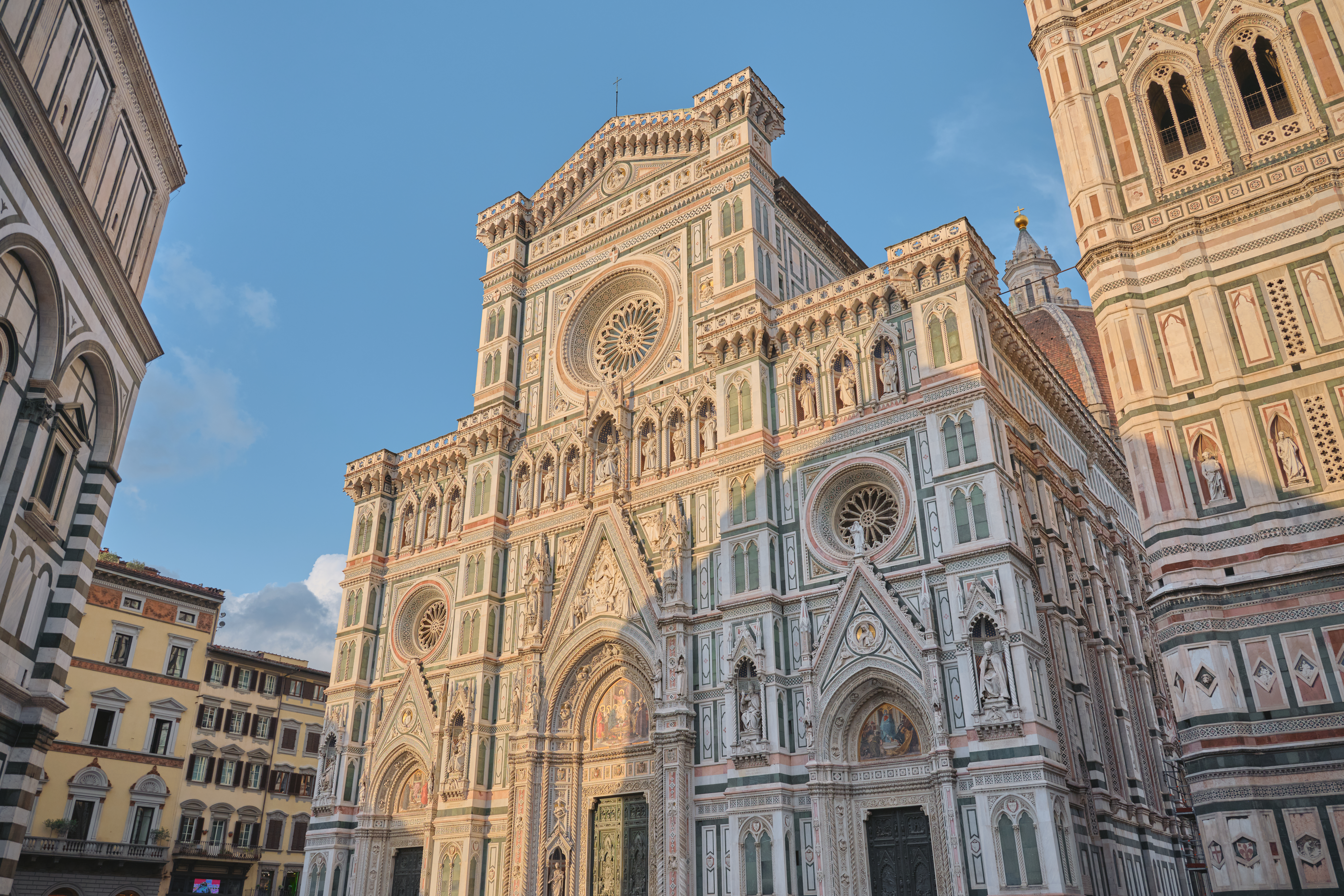 Florence Cathedral in Piazza del Duomo.