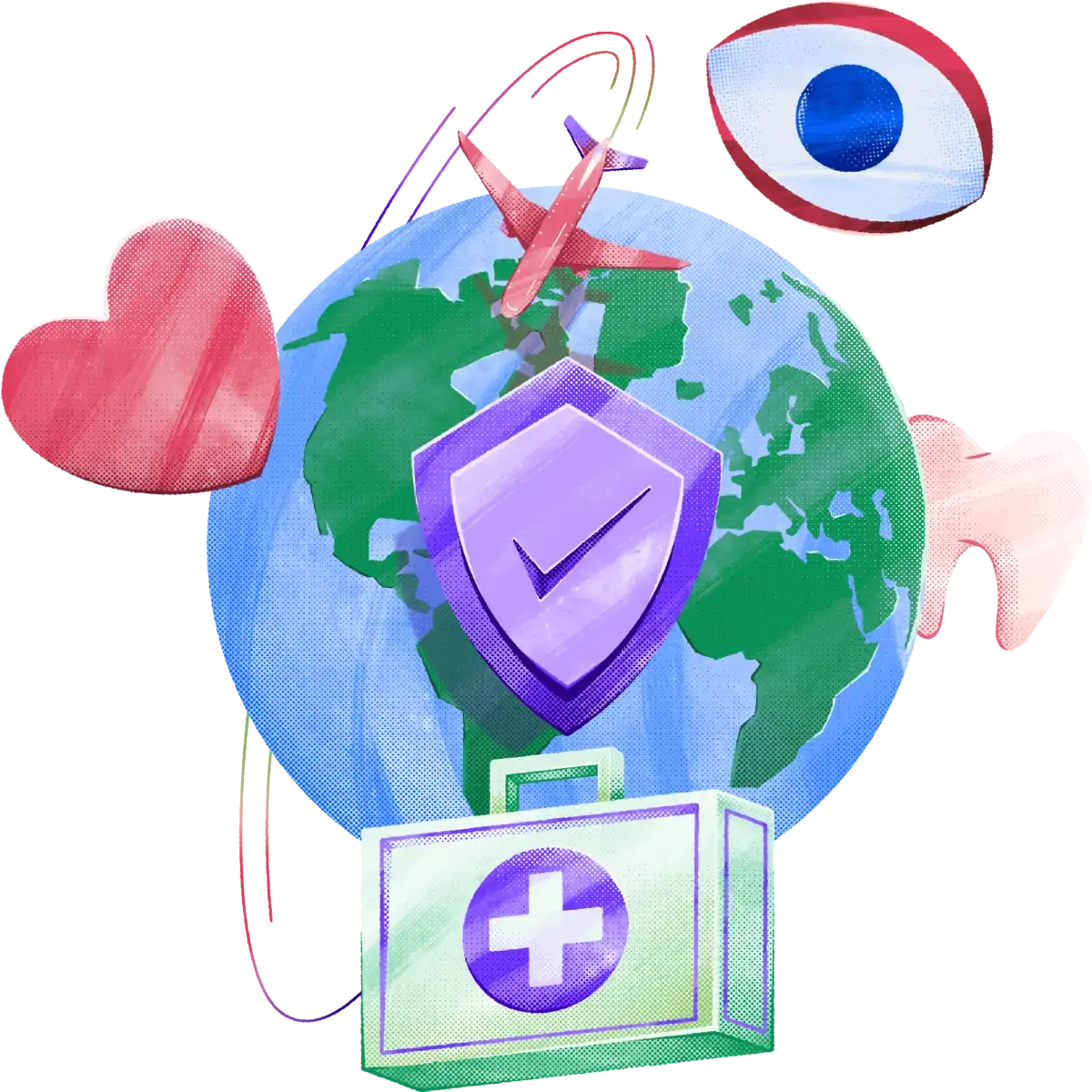 17-Earth-Globe-Eye-Heart-Tooth-First_aid_bag-Speed_lines-Sheild-Check_mark.webp