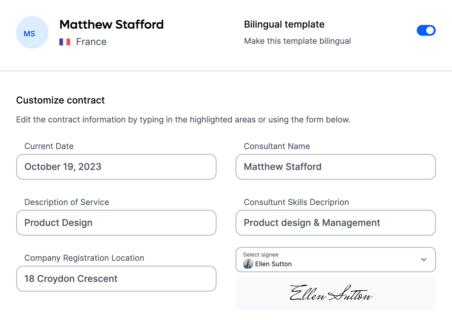 Contract
