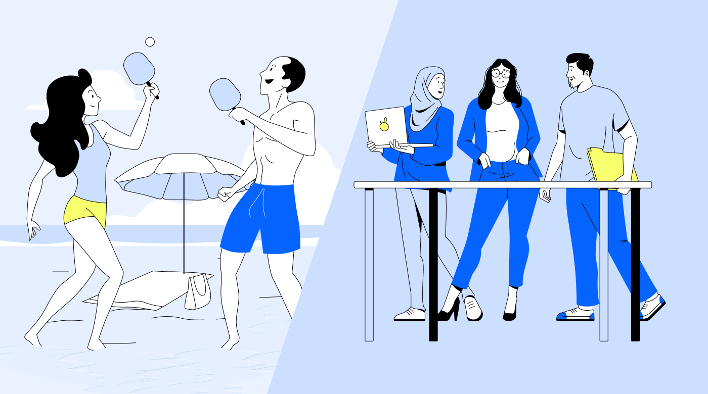 Remote team retreat
