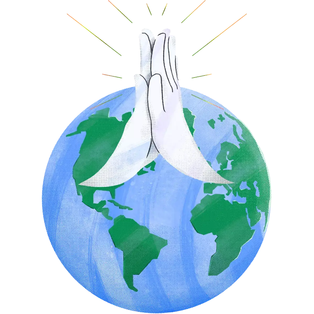 Hands High Five Lines World.webp