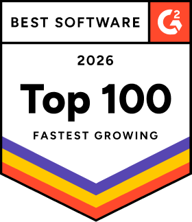 G2 Best Software 2026 - Top 100 Fastest Growing