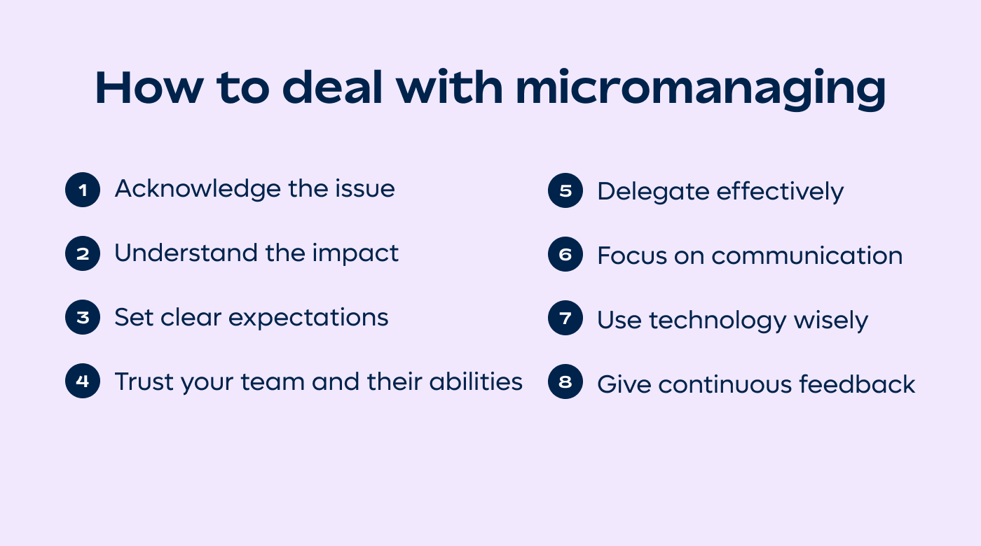 How to Address Micromanaging