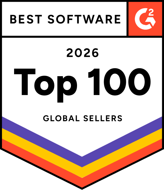 G2 Best Software 2026 - Top 100 Global Sellers
