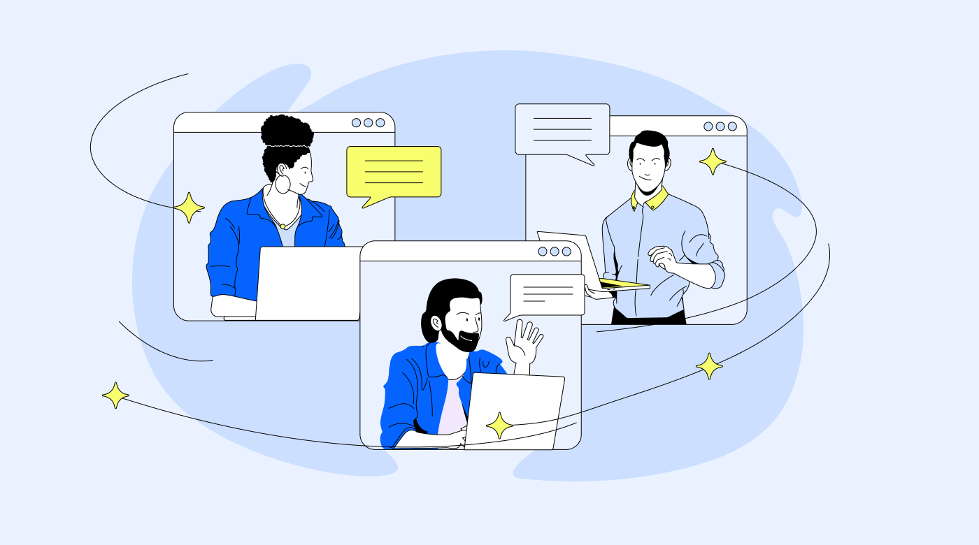Diverse remote team