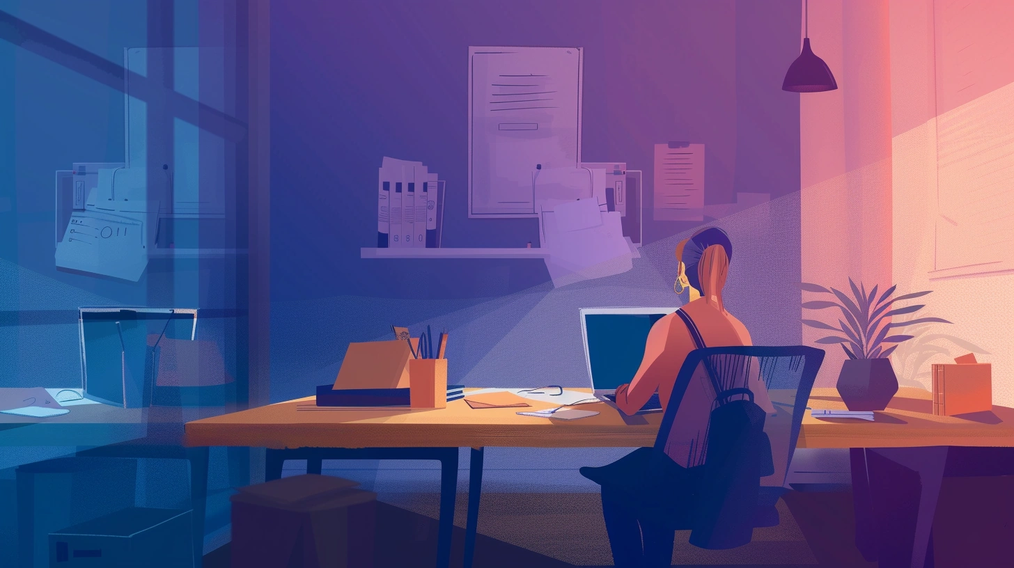 remote_content_team_create_an_image_of_an_office_worker_working_abf9eaea-1c81-4872-a307-11dc36b62ee9.png