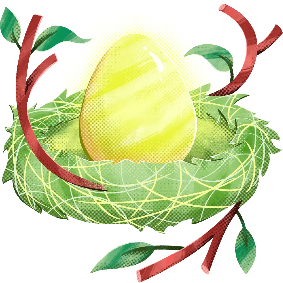 18-Golden_Egg-Nest-Branches-Leafs-Glow.webp