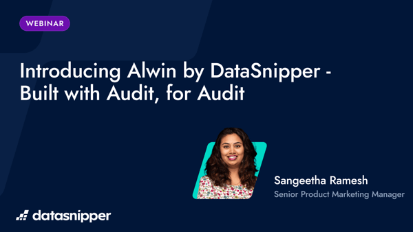 Introducing Alwin by DataSnipper - Built with Audit, for Audit (Asia-Pacific)