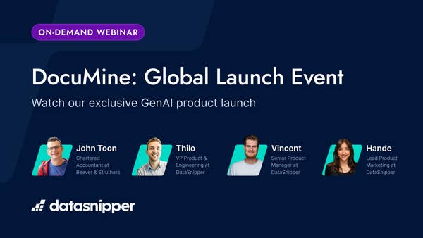 DocuMine Global Launch Event - On-demand