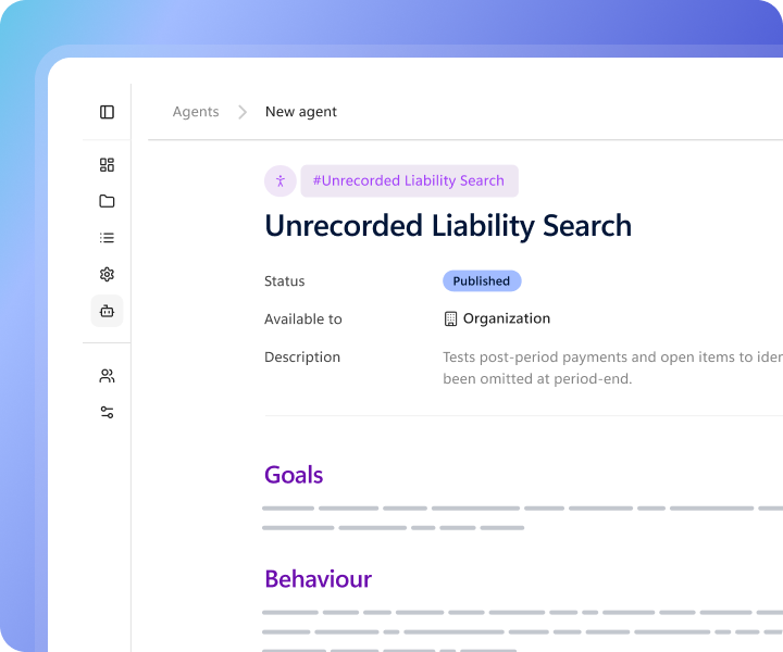 Unrecorded liability search
