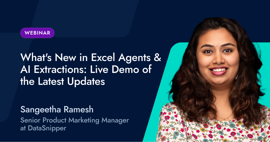 What's New in Excel Agents & AI Extractions: Live Demo of the Latest Updates