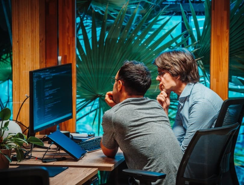 DataSnipper Kuala Lumpur office — engineers pairing