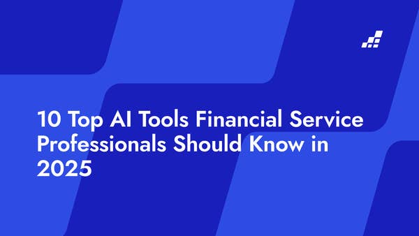 Best 10 AI Tools for Financial Service Professionals
