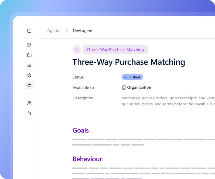 Three-way purchase matching