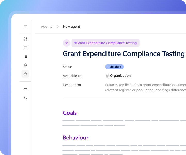 Grant expenditure compliance testing