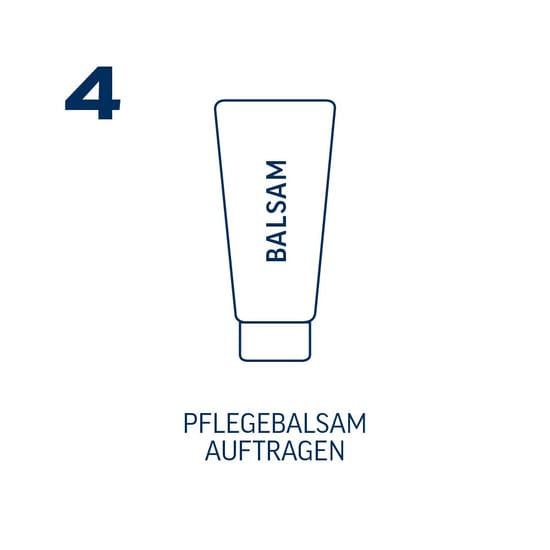 Pflegebalsam auftragen