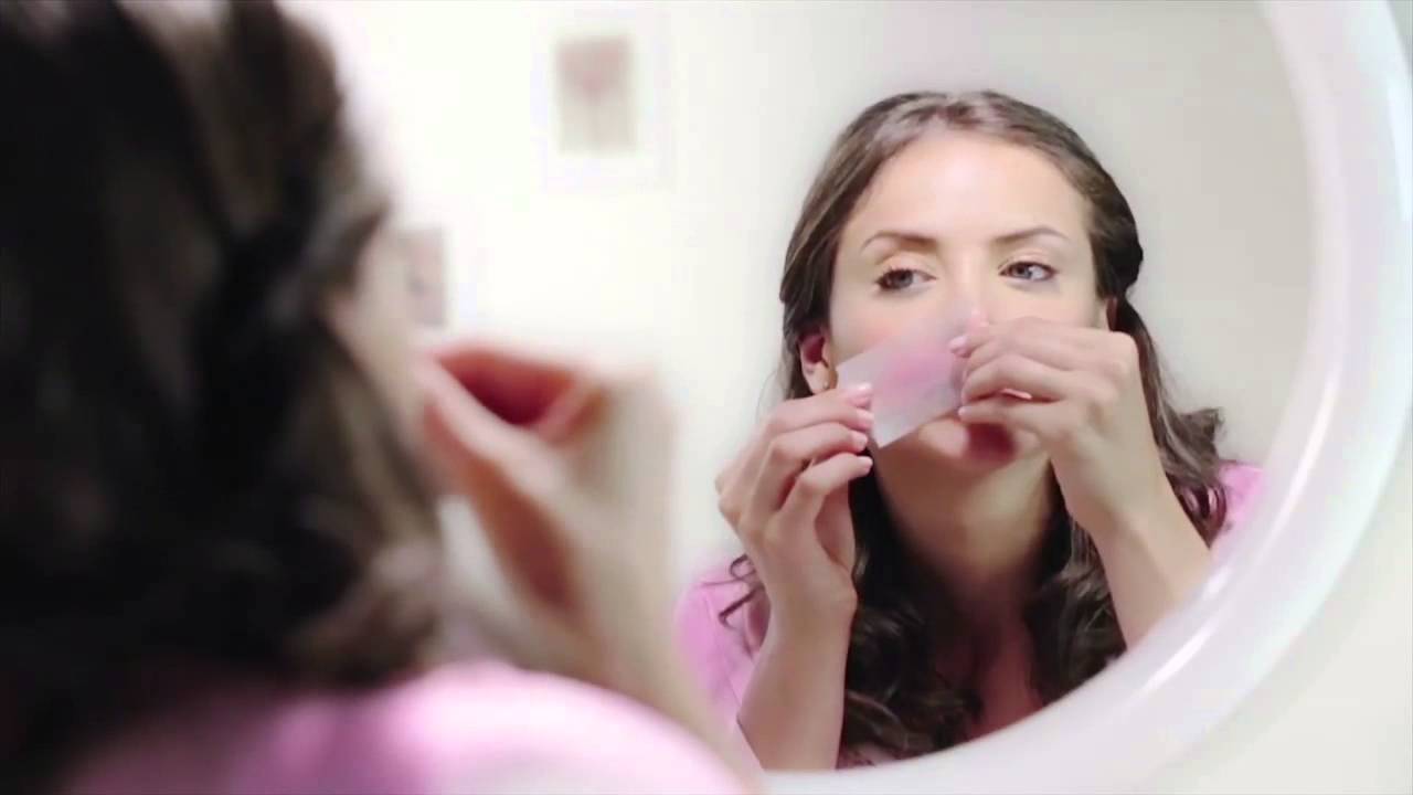 Cómo Usar Easy Grip™ Bandas Depilatorias Faciales de Cera Fría
