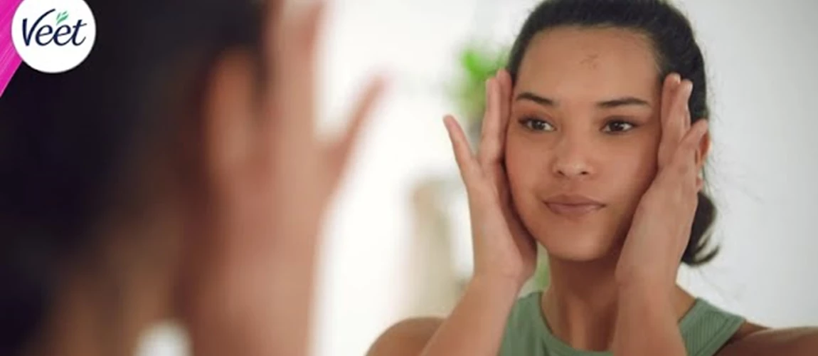 Depilación facial con bandas de cera fría Expert