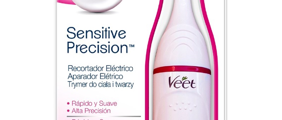 De nieuwe Veet Sensitive Precision™ Beauty Styler