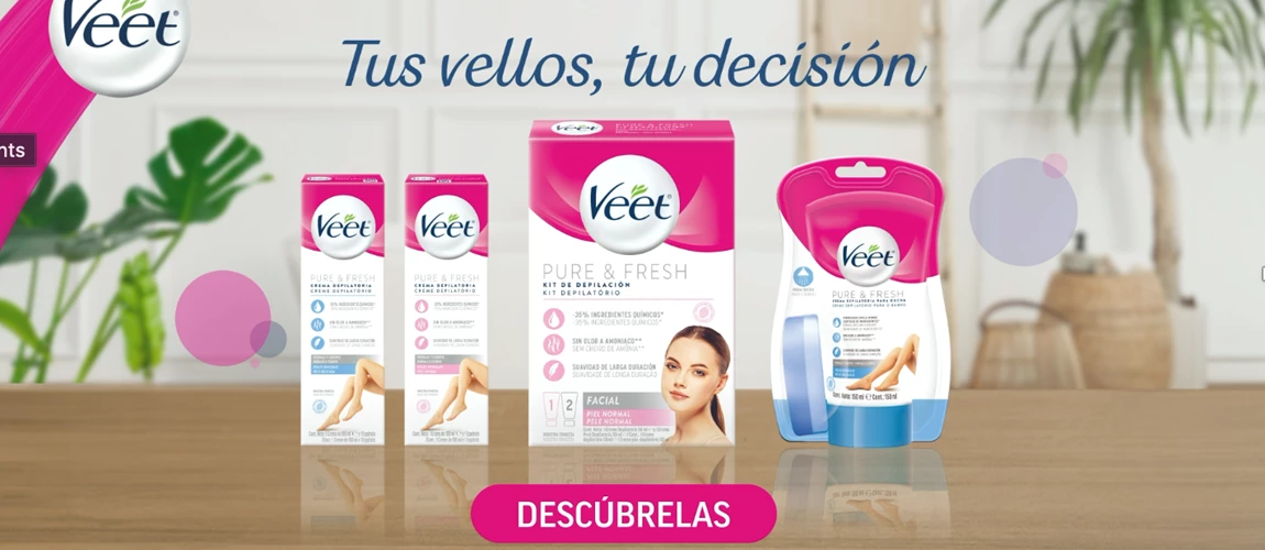Video de productos Veet®