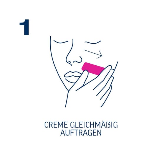 1 auftragen gesicht