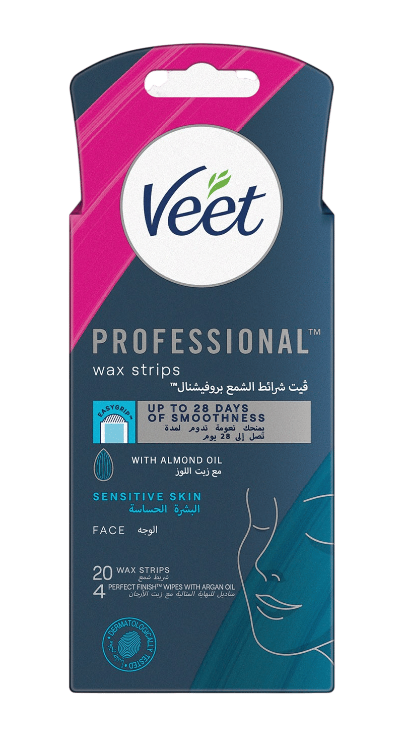Veet Hair Remover Facial Hair Remover Face Wax Strips