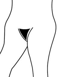 Maillot échancré