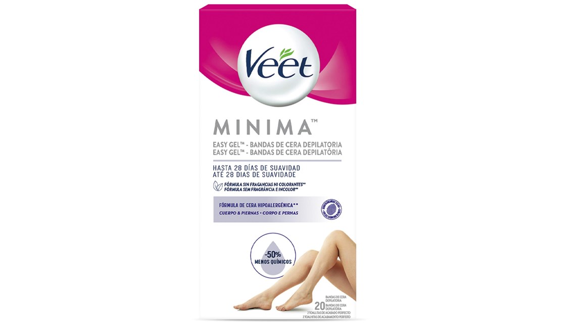 Veet Pure Bandas de Cera Depilatoria Faciales