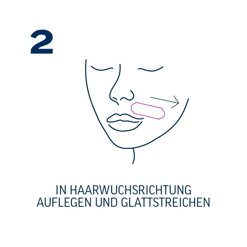 2 auflegen gesicht
