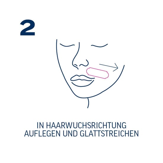 2 auflegen gesicht