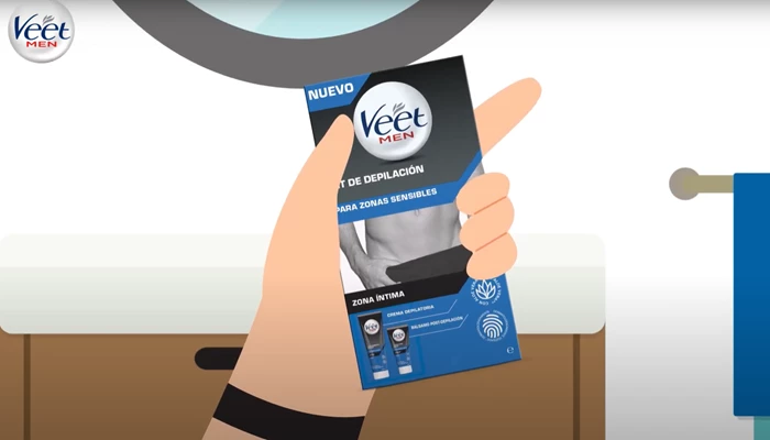 Depilación facial con bandas de cera fría Expert