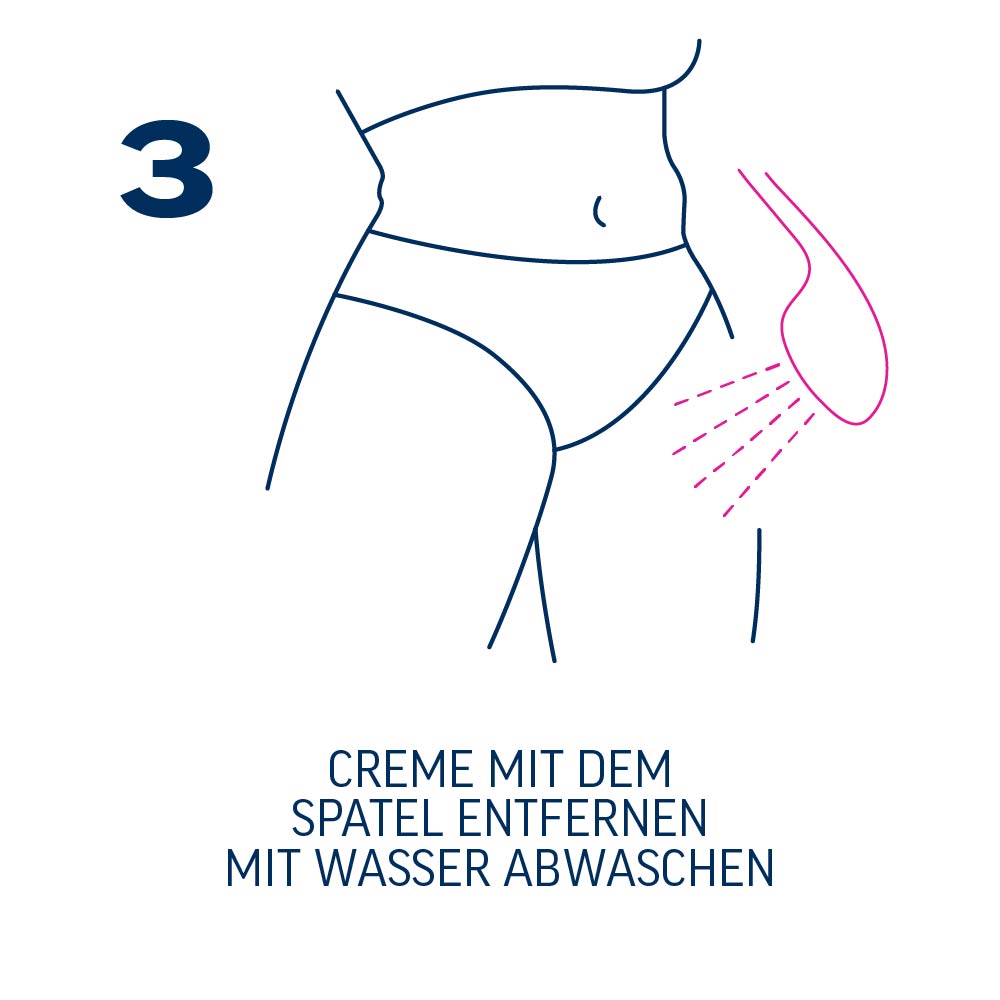 3 entfernen und waschen intimzone