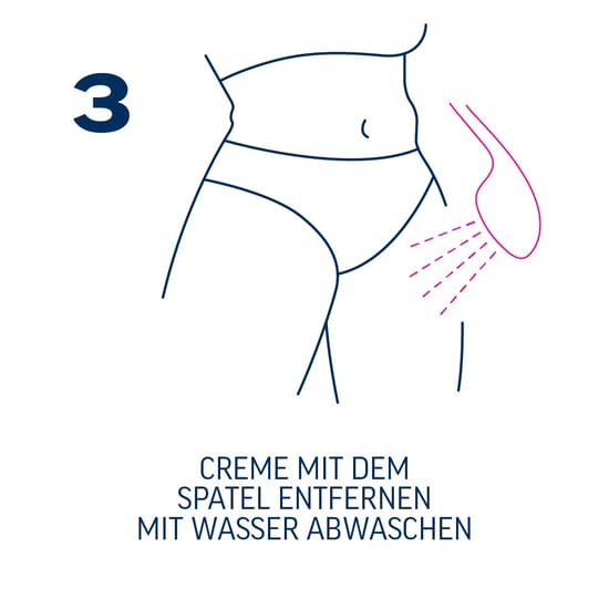 3 entfernen und waschen intimzone