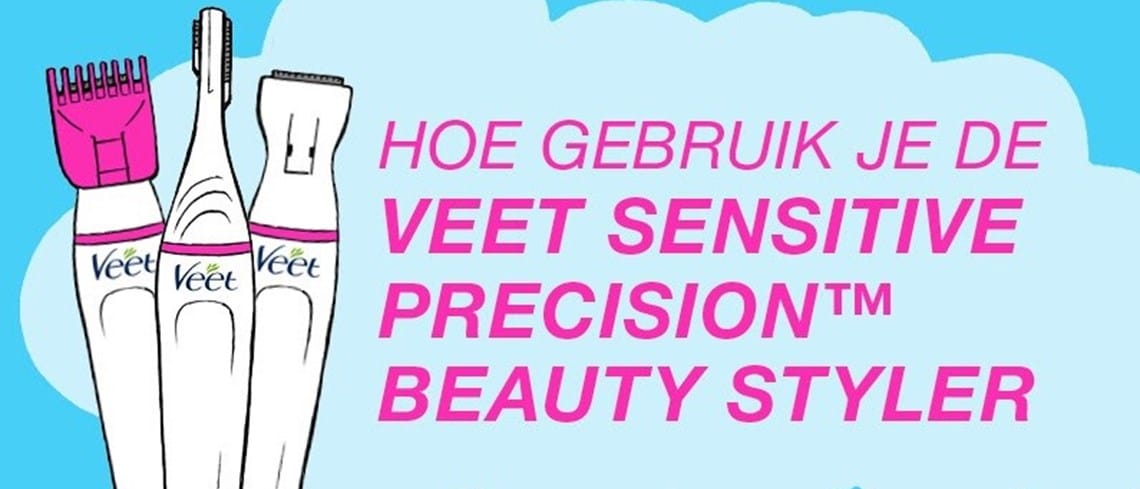 Comment utiliser le Veet sensistive precision™ Beauty Styler