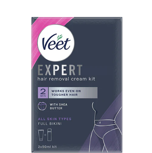 veet expert hair removal cream kit