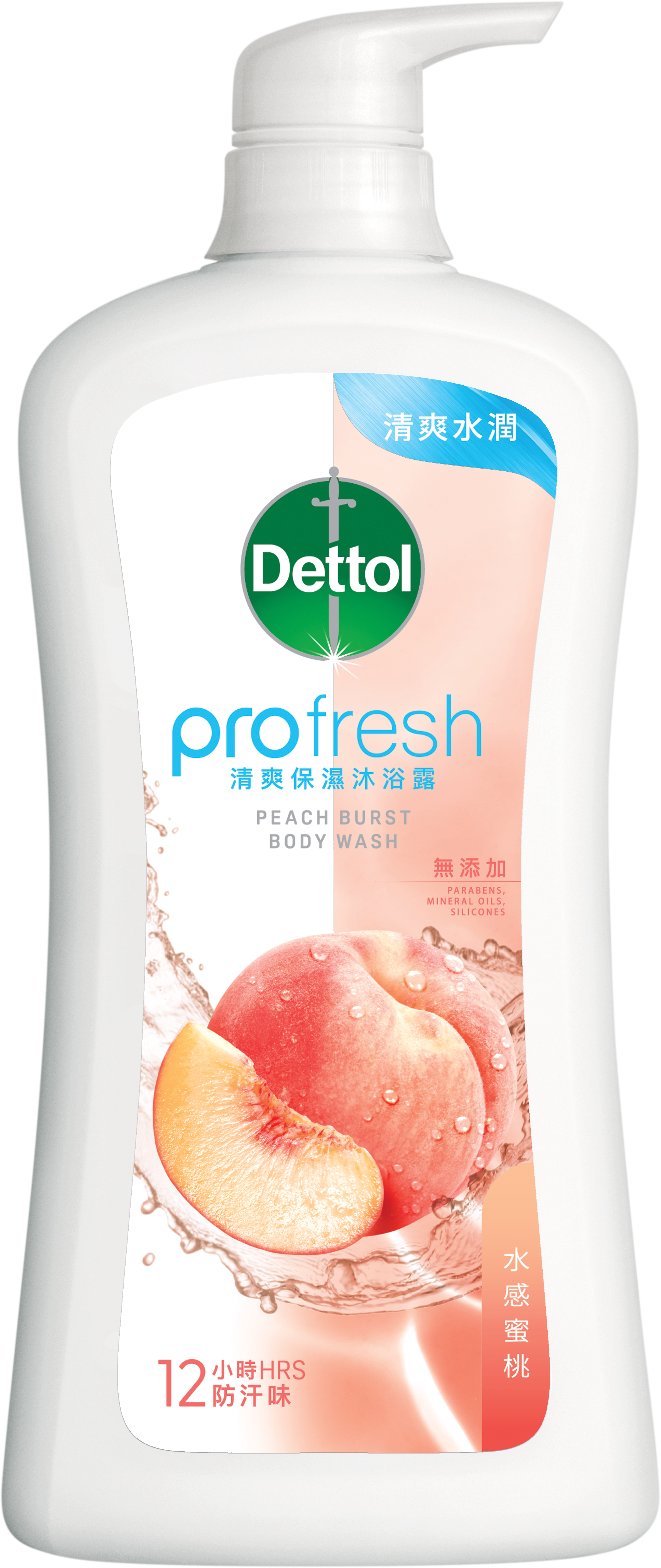 Dettol ProFresh Peach Burst Body Wash