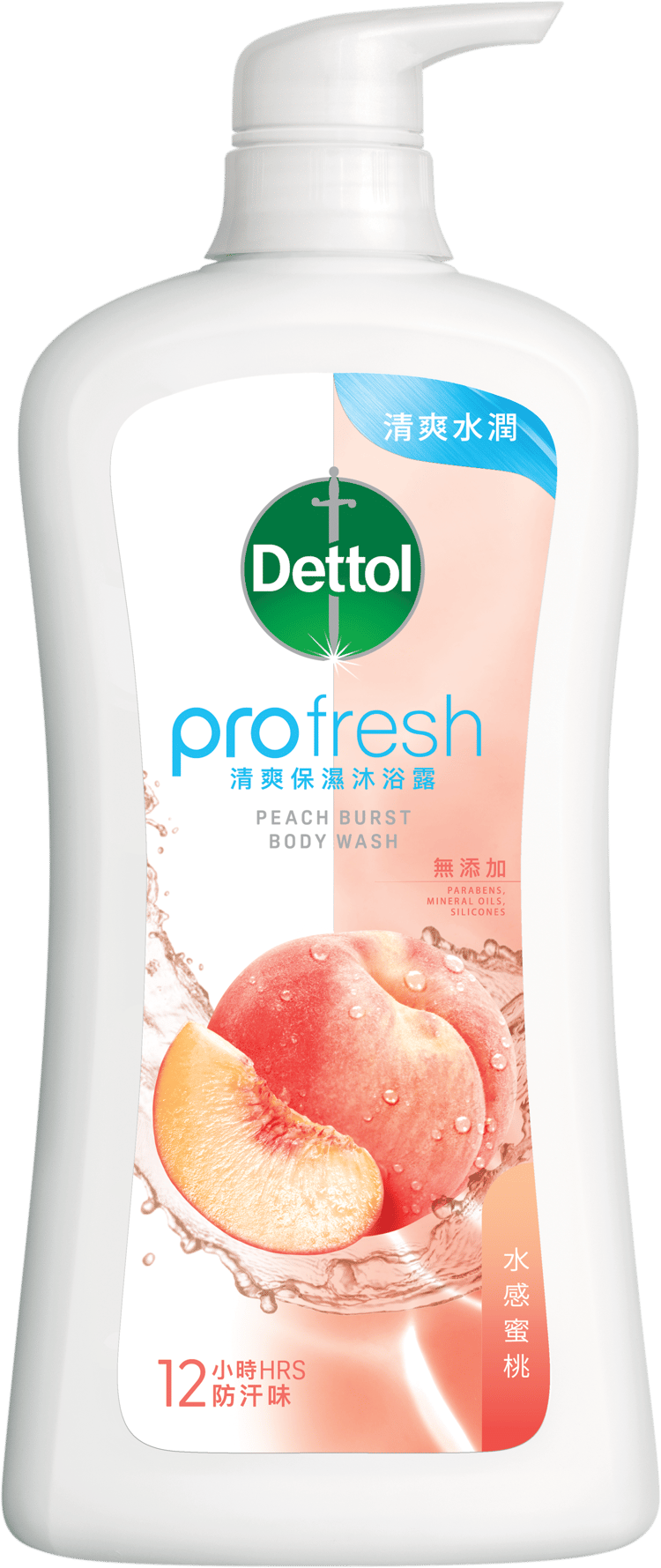 Dettol ProFresh Peach Burst Body Wash