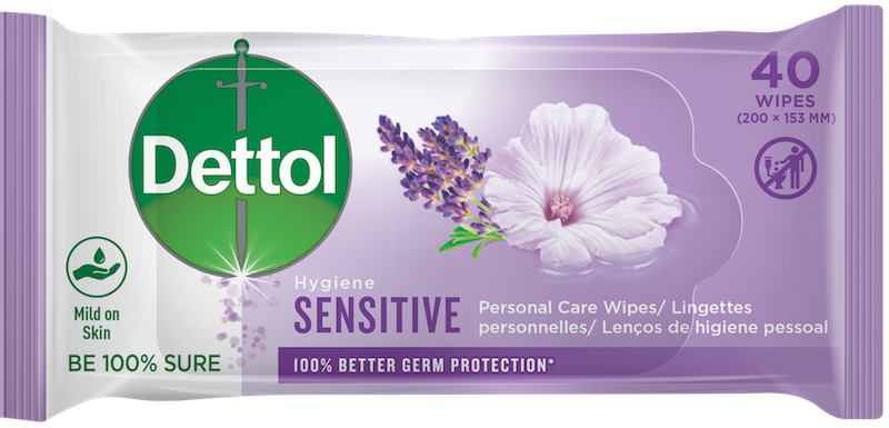 Dettol Personal Care Wipes Sensitive