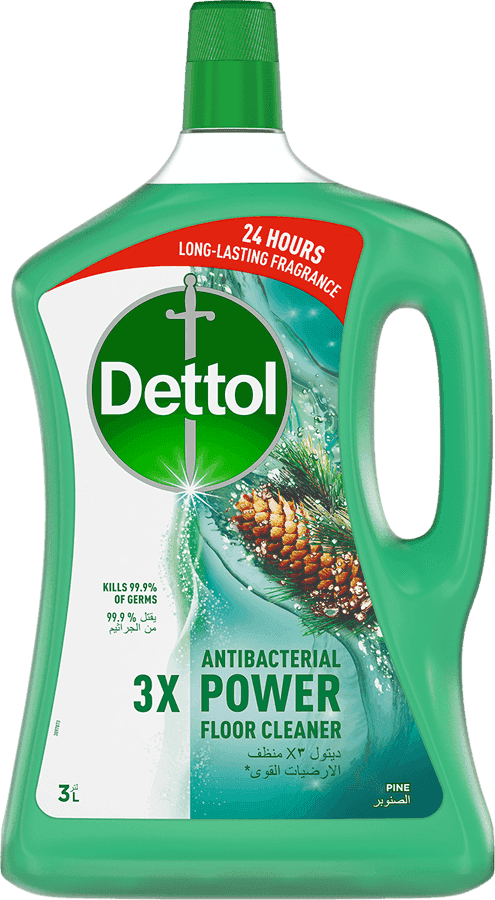 Dettol MultiPurpose Floor Cleaner Pine, 900 ml | Dettol Arabia