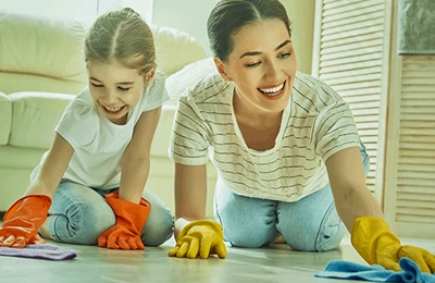 Daily cleaning habits for a spotless house
