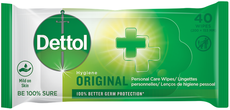 Dettol Personal Care Wipes Original